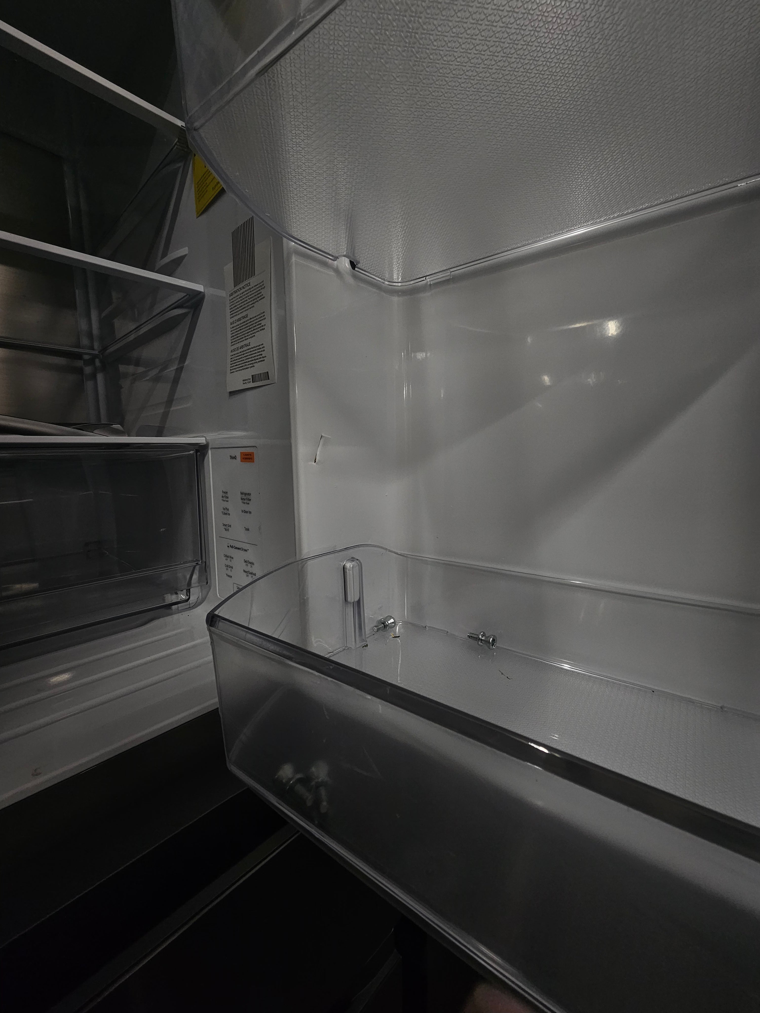 LG 29 cu. ft. SMART Standard Depth MAX French Door Refrigerator Stainless Steel